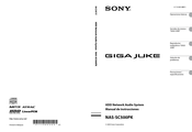 Sony GIGA JUKE NAS-SC500PK Manual De Instrucciones