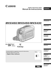 Canon MVX460 Manual De Instrucciones