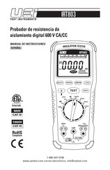 UEi Test Instruments IRT803 Manual De Instrucciones