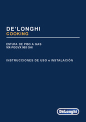 DeLonghi MX-PGGVX 965 GHI Instrucciones De Uso