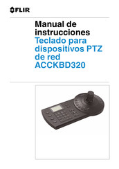 flir ACCKBD320 Manual De Instrucciones