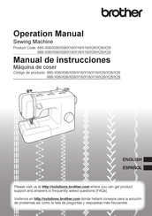 Brother 885-X18 Manual De Instrucciones