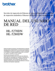 Brother HL-5270DN Manual Del Usuario