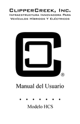 ClipperCreek HCS Manual Del Usuario