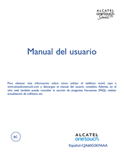 Alcatel Onetouch Sonic LTE Manual Del Usuario