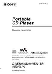 Sony D-NE301SR Manual De Instrucciones