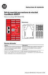 AB Quality GuardMaster MSR57P Manual Del Usuario