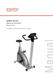 ergoline optibike 50 med Manual Del Usuario