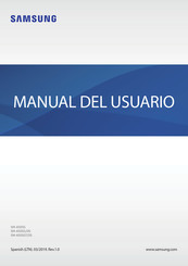 Samsung SM-A505GT/DS Manual Del Usuario