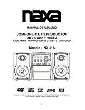 Naxa NX-416 Manual De Usuario