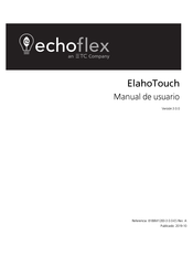 echoflex ElahoTouch Manual De Usuario