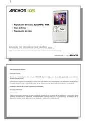 Archos 105 Manual De Usuario