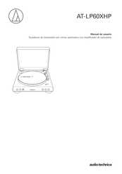 Audio-Technica AT-LP60X Manual De Usuario