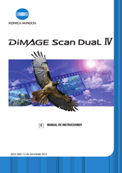 Konica Minolta DIMAGE Scan Dual IV Manual De Instrucciones