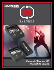 Harman DigiTech Element Manual De Usuario