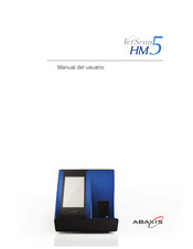 Abaxis VetScan HM5 Manuales | ManualsLib
