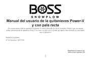 Boss Snowplow Acero DXT Manual Del Usuario