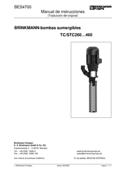 Brinkmann STC260/460 Manual De Instrucciones