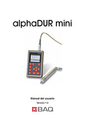 BAQ alphaDUR mini Manual Del Usuario