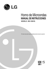 LG MS-1556VQ Manual De Instrucciones