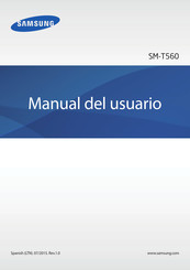 Samsung SM-T560 Manual Del Usuario