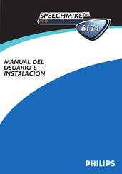 Philips SPEECHMIKE PRO 6174 Manual Del Usuario E Instalación