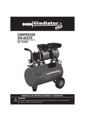 Gladiator PRO CE 724 Manual De Instrucciones Y Garantía