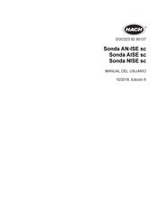 Hach Sonda AN-ISE sc Manual Del Usuario