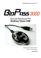 FEITIAN BioPass 3000 Guía De Referencia