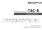 Zoom Tac-8 Manual De Instrucciones