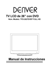 Denver TFD-2627DVBT Manual De Instrucciones