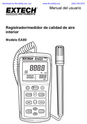 Extech Instruments EA80 Manual Del Usuario