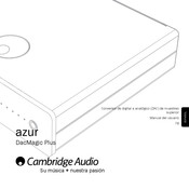 Cambridge Audio azur DacMagic Plus Manual Del Usuario