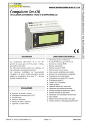 Contrel Compalarm Dm420 Manual De Instrucciones