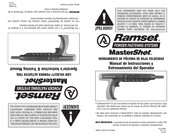 RAMSET MasterShot 40088 Manual De Instrucciones Y Entrenamiento Del Operador