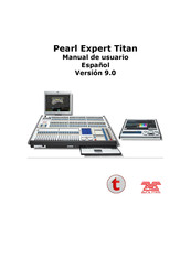 Avolites Pearl Expert Titan Manual De Usuario