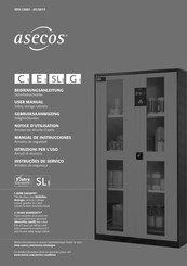 asecos E-CLASSIC Manual De Instrucciones