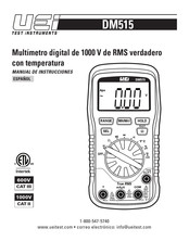 UEi Test Instruments DM515 Manual De Instrucciones