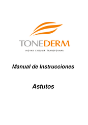 Tonederm ASTUTOS Manual De Instrucciones