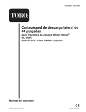 Toro 79110 Manual Del Operador