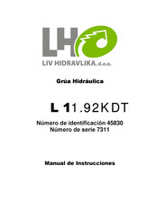 LIV L 11.92KDT Manual De Instrucciones