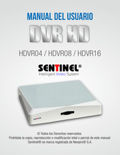 Sentinel HDVR16 Manual Del Usuario