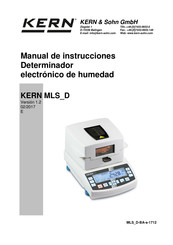 KERN MLS 50-3D Manual De Instrucciones