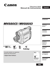 Canon MV880X Manual De Instrucciones