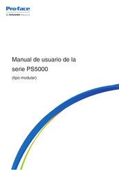 Pro-face PS5000 Serie Manual De Usuario