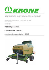 Krone Comprima F 155 XC Manual De Instrucciones