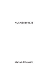 Huawei Ideos X5 Manual Del Usuario