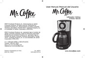 MrCoffee EJ Serie Manual Del Usuario