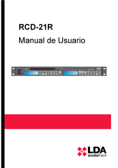 Audiotech LDA RCD-21R Manual De Usuario