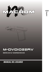 Macrom M-DVD1022RV Manual Del Usuario